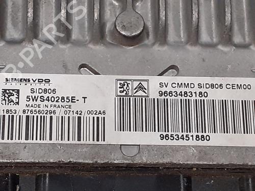 Engine control unit (ECU) CITROËN C2 (JM_) 1.4 HDi | BP8356221M57 