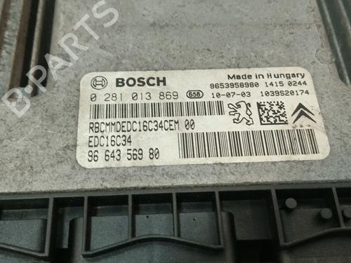 Engine control unit (ECU) PEUGEOT EXPERT Van (VF3A_, VF3U_, VF3X_) 1.6 HDi 90 16V | BP34472400M57 - Image 2