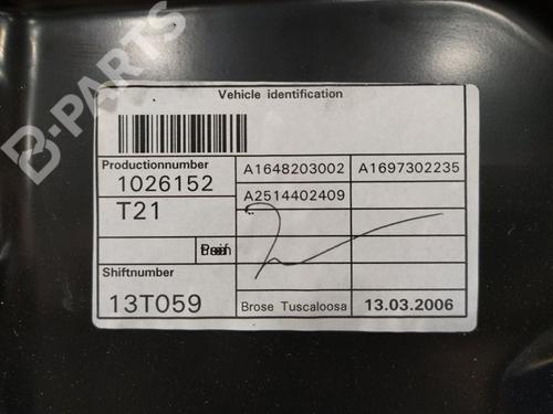 Rear right window mechanism MERCEDES-BENZ R-CLASS (W251, V251)  | BP8259902C25 