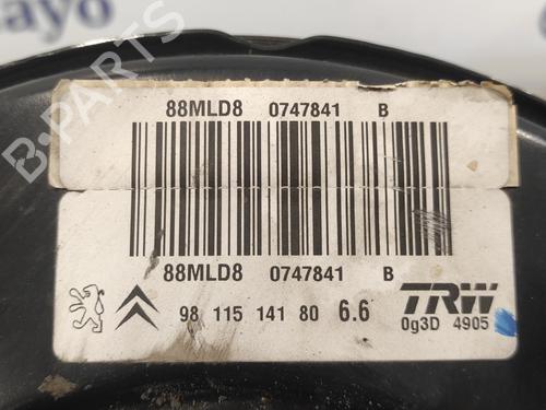 Servo brake PEUGEOT 2008 I (CU_) 1.2 THP 110 / PureTech 110 | BP20122115M42 