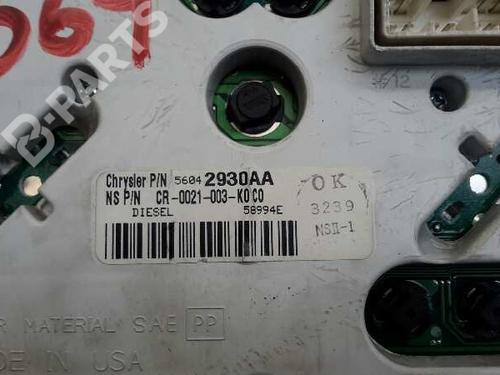 Instrument cluster JEEP GRAND CHEROKEE II (WJ, WG) 3.1 TD 4x4 | BP5993960C47 