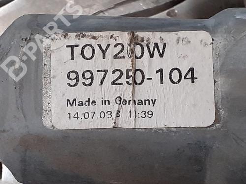 Rear right window mechanism TOYOTA COROLLA Verso (ZER_, ZZE12_, R1_) 2.2 D-4D (AUR10_, AUR10R) | BP1523378C25 