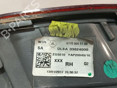 Right taillight MERCEDES-BENZ A-CLASS (W176) A 180 (176.042) | BP34583445C35 - Image 6
