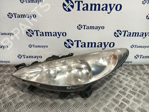 Koplamp links PEUGEOT 207 (WA_, WC_) 1.6 HDi (90 hp) 30907088