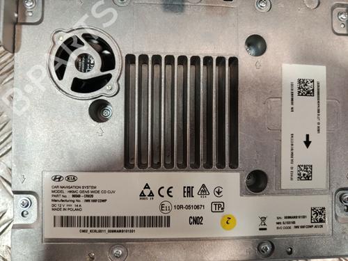 Climate control KIA XCEED (CD) 1.4 T-GDI | BP31924848I5 - Image 3