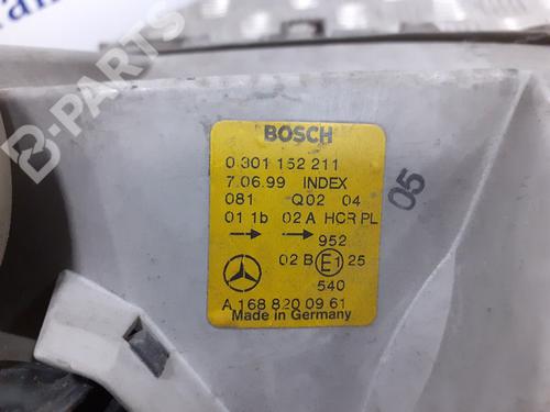 Left headlight MERCEDES-BENZ A-CLASS (W168)  | BP8350562C28 