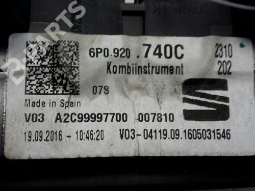 Instrument cluster SEAT IBIZA IV SC (6J1, 6P5) 1.0 TSI | BP7165705C47 
