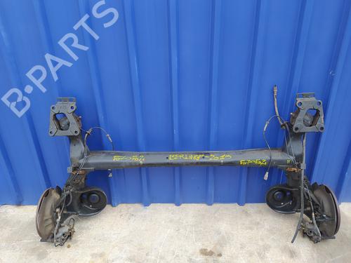 Used Rear axle CITROËN BERLINGO / BERLINGO FIRST MPV (MF_, GJK_, GFK_) 1.6 HDI 75 (MF9HW, GJ9HWC, GF9HWC, GN9HWC) (75 hp) 18254806