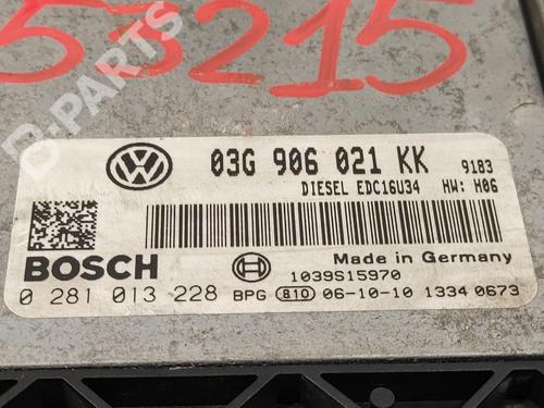 Engine control unit (ECU) VW GOLF V (1K1) 2.0 TDI 16V | BP10698420M57 