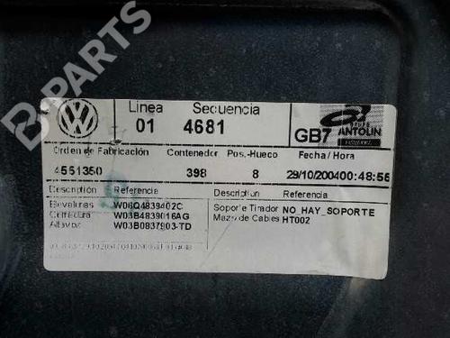 Rear right window mechanism VW POLO (9N_, 9A_) 1.4 16V | BP6096163C25 