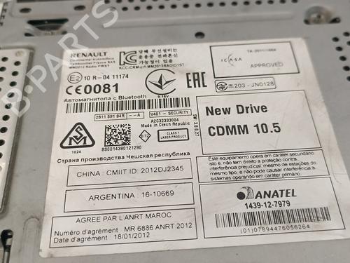 Radio RENAULT MEGANE III Hatchback (BZ0/1_, B3_)  | BP17126851E6 