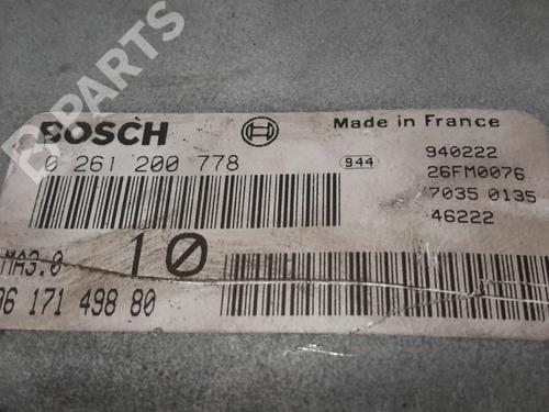 Engine control unit (ECU) CITROËN ZX (N2) 1.4 i | BP7512295M57 
