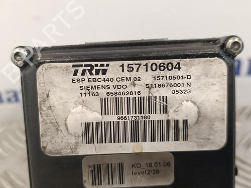 ABS pump PEUGEOT 407 (6D_) 1.6 HDi 110 (6D9HZC, 6D9HYC) | BP17207499M43 