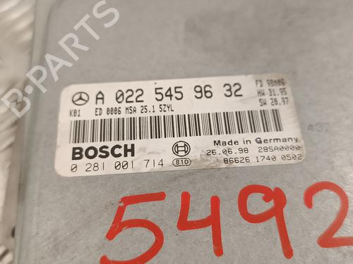 Engine control unit (ECU) MERCEDES-BENZ C-CLASS (W202)  | BP17145816M57 