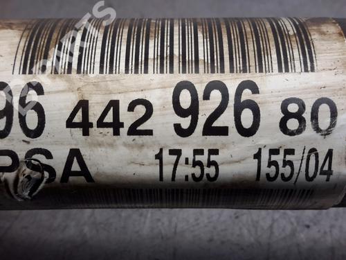 Left front driveshaft PEUGEOT 407 (6D_) 1.6 HDi 110 (6D9HZC, 6D9HYC) | BP7036717M38 