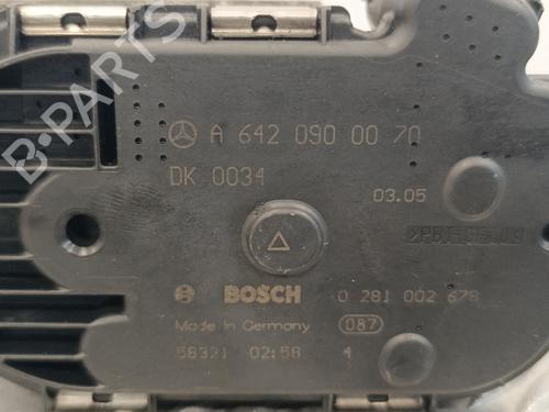 Throttle body MERCEDES-BENZ M-CLASS (W164)  | BP18334178M82 