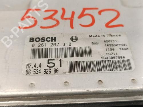 Engine control unit (ECU) CITROËN XSARA PICASSO (N68)  | BP18134104M57 