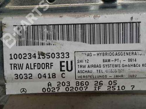 Right seat airbag MERCEDES-BENZ C-CLASS Coupe (CL203) C 220 CDI (203.708) | BP3559092C14 