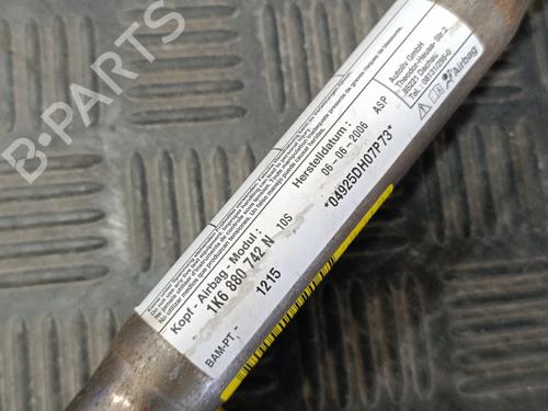 Right curtain airbag VW GOLF V (1K1)  | BP18951358C12 