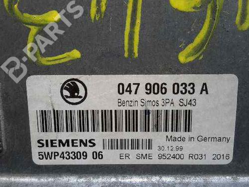 Engine control unit (ECU) SKODA FABIA I (6Y2)  | BP4554407M57 