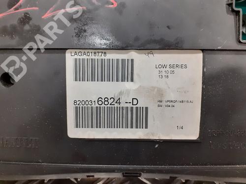 Instrument cluster RENAULT CLIO III (BR0/1, CR0/1)  | BP8413434C47 