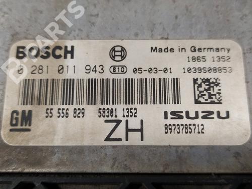 Engine control unit (ECU) OPEL ASTRA H GTC (A04)  | BP8535276M57 
