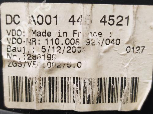 Instrument cluster MERCEDES-BENZ SPRINTER 2-t Van (B901, B902)  | BP8532229C47 