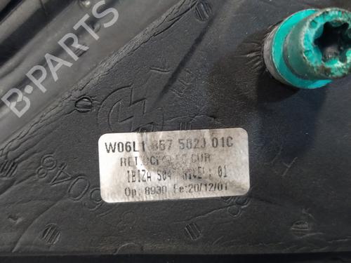 Right mirror SEAT IBIZA III (6L1) 1.9 TDI | BP12600315C27 