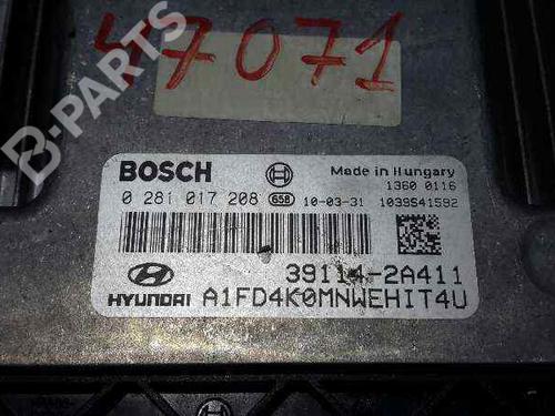 Engine control unit (ECU) HYUNDAI i30 (FD) 1.6 CRDi | BP4730188M57 
