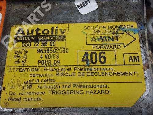 ECU airbags PEUGEOT 406 (8B) 2.0 HDI 90 | BP6998976M53 