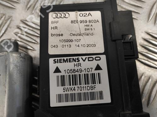 Right rear window motor AUDI A4 B6 (8E2) 2.5 TDI | BP16851400E22 