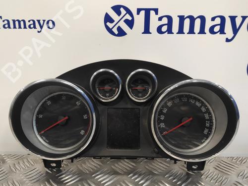Used Instrument cluster OPEL ASTRA J (P10) 1.7 CDTI (68) (110 hp) 13938955