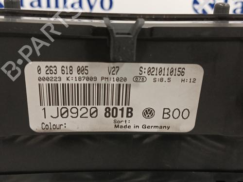 Instrument cluster VW GOLF IV (1J1) 1.6 | BP13814283C47