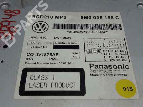 Radio VW POLO V (6R1, 6C1) 1.6 TDI | BP888905E6 