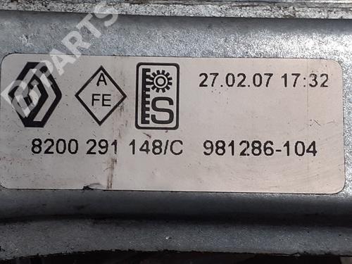 Front left window mechanism RENAULT CLIO III (BR0/1, CR0/1)  | BP8187005C22 