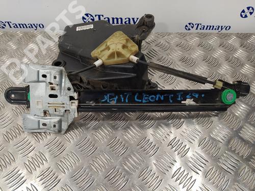 Used Rear right window mechanism SEAT LEON (1P1) [2005-2013]  2968744