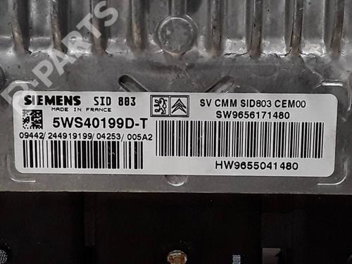 Engine control unit (ECU) CITROËN C5 II (RC_) 2.0 HDi (RCRHRH) | BP7273086M57 