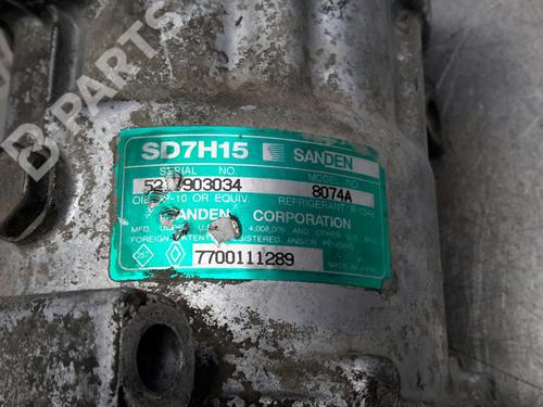 AC compressor RENAULT ESPACE III (JE0_) 2.0 | BP897061M34 