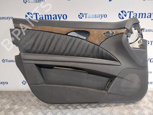 Garniture De Porte Avant Gauche Pour Mercedes Classe E W211 (2003-2009) - ABS Noir, Référence OEM 2117270248