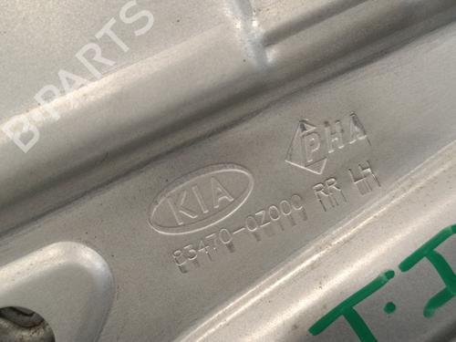 Rear left window mechanism KIA SPORTAGE II (JE_, KM_) 2.0 CRDi | BP16848968C24 