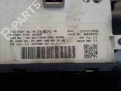 Instrument cluster CITROËN C4 II (NC_) 1.6 HDi 90 | BP5842459C47 