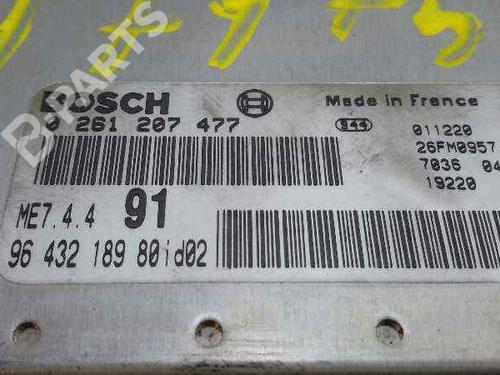 Engine control unit (ECU) PEUGEOT 206 CC (2D)  | BP5269717M57 