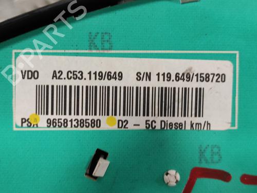 Instrument cluster PEUGEOT 407 (6D_)  | BP24288174C47 