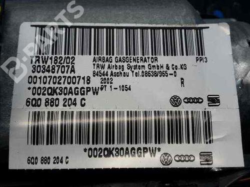 Passenger airbag VW POLO (9N_, 9A_) 1.4 16V | BP6163351C10 