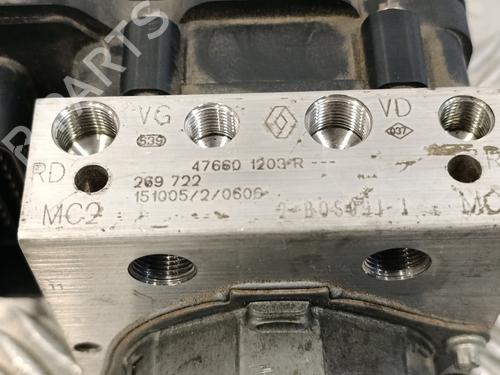 ABS pump RENAULT CLIO IV (BH_) 1.5 dCi 90 | BP18167843M43