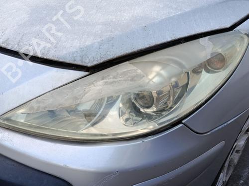 Used Left headlight PEUGEOT 307 (3A/C) 1.6 HDi (90 hp) 29356014