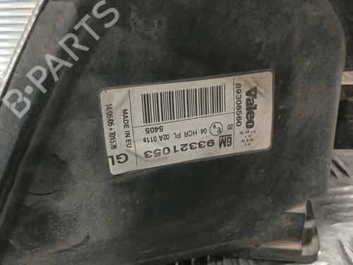 Højre forlygte OPEL MERIVA A MPV (X03) 1.4 16V Twinport (E75) | BP29148422C29
