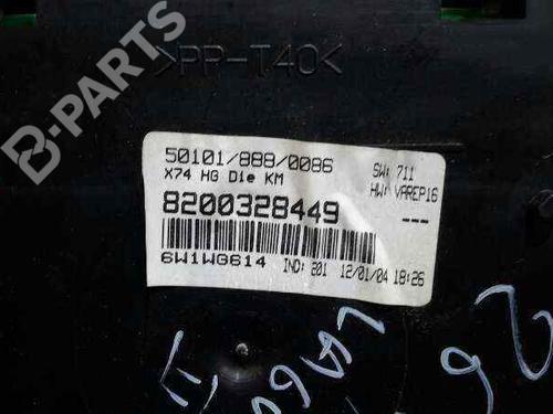 Instrument cluster RENAULT LAGUNA II Grandtour (KG0/1_) 1.9 dCi (KG0G) | BP1018797C47 