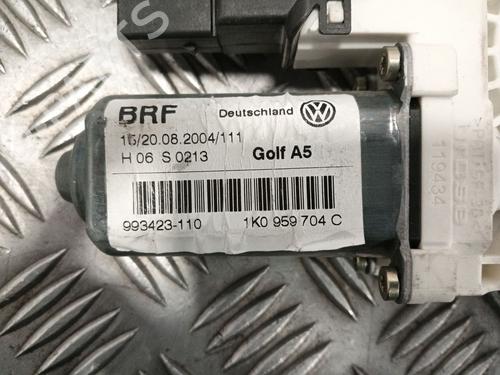 Rear right window mechanism VW GOLF V (1K1)  | BP27607020C25 