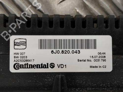 Climate control SEAT IBIZA IV (6J5, 6P1)  | BP13583419I5 